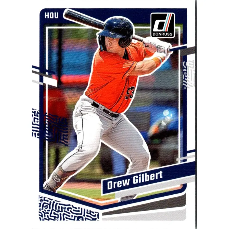 2023 Donruss Holo Blue Drew Gilbert #101