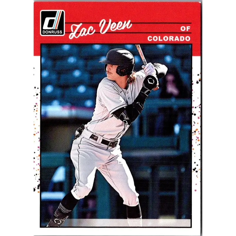 2023 Donruss Zac Veen #254