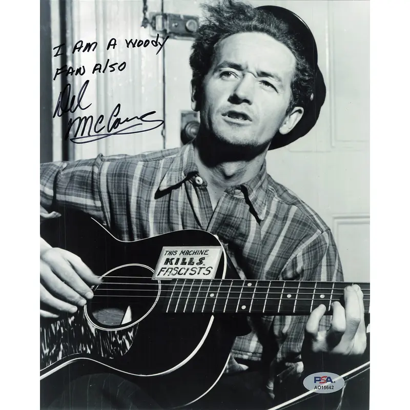 Del McCoury signed 8x10 photo PSA/DNA Autographed Musician