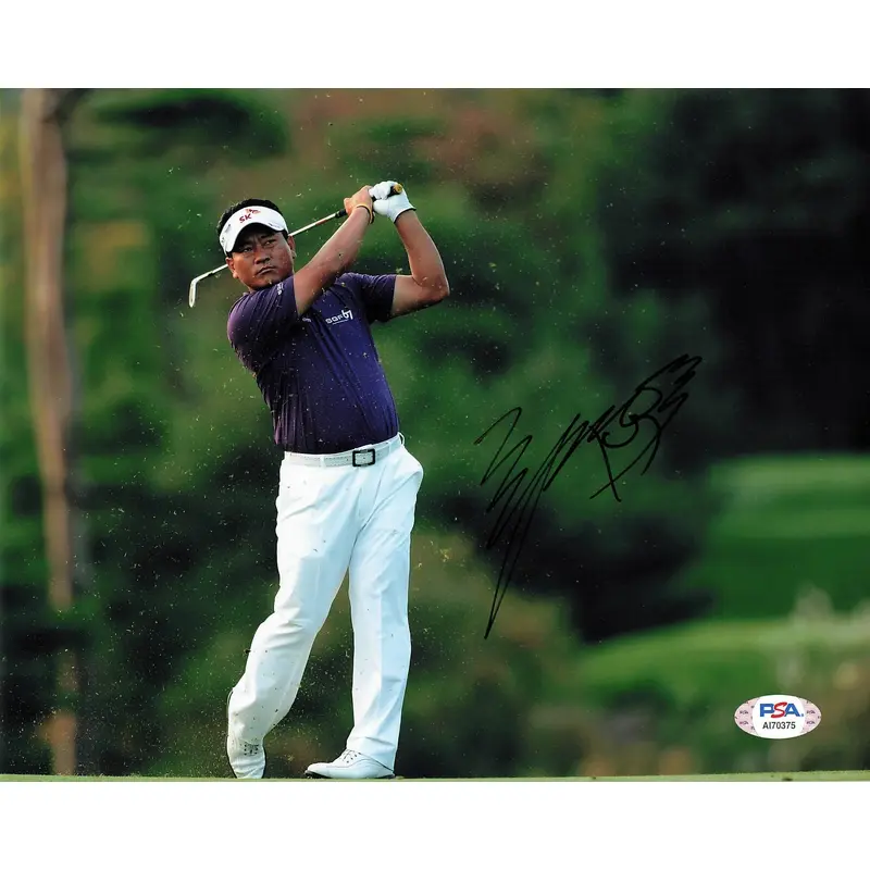K.J. CHOI signed 8x10 photo PSA/DNA Autographed Golf