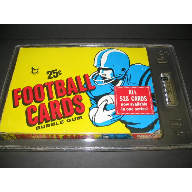 1975 Topps Football Unopened Cello Box (Authenticate)