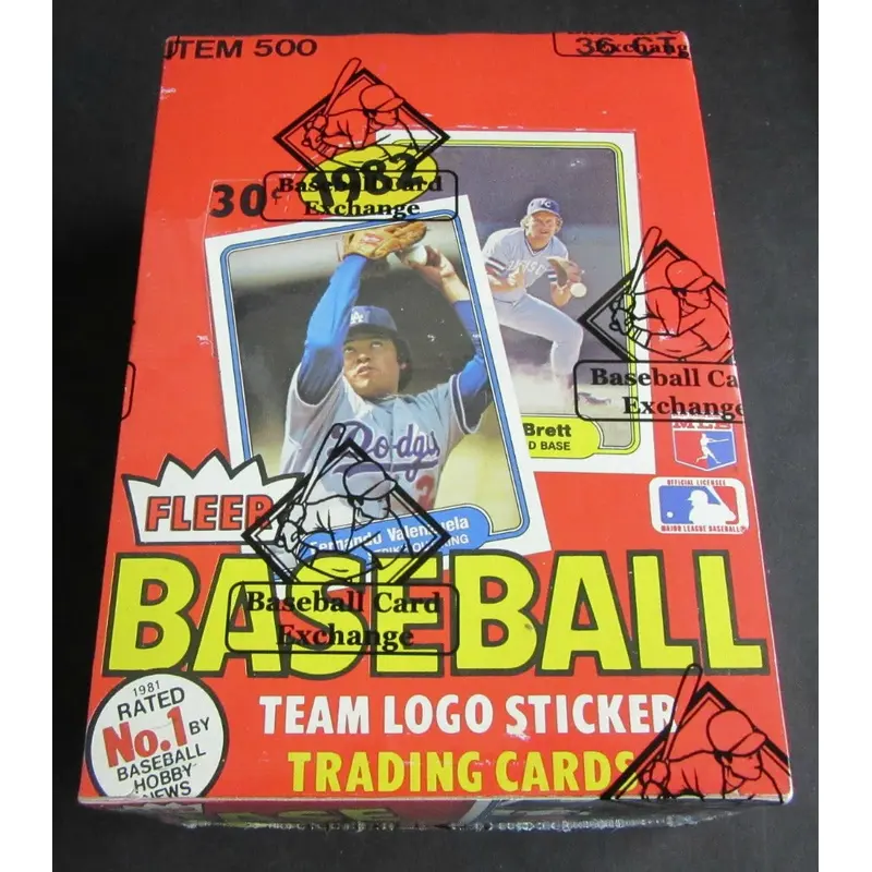 1982 Fleer Baseball Unopened Wax Box (FASC)