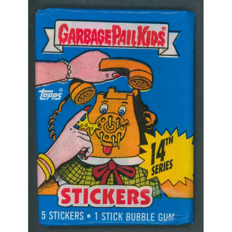 1988 Topps Garbage Pail Kids Series 14 Unopened Wax Pack (w/o price)