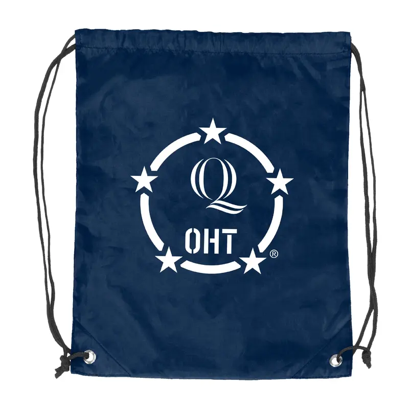 Quinnipiac Navy Cruise Backsack f/ OHT CoBrand