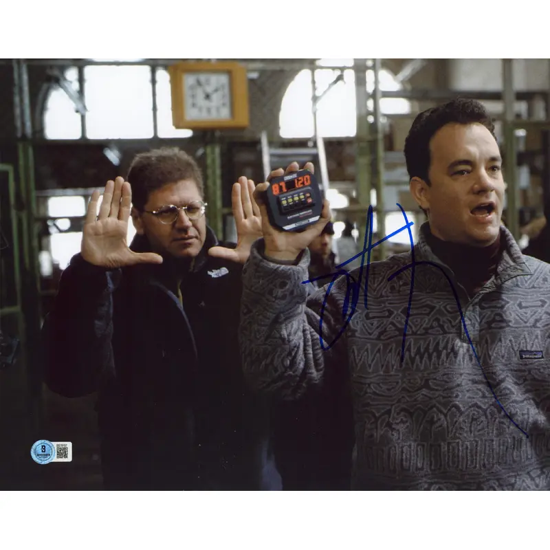 Robert Zemeckis Cast Away Authentic Signed 11x14 Horizontal Photo BAS #BS78157