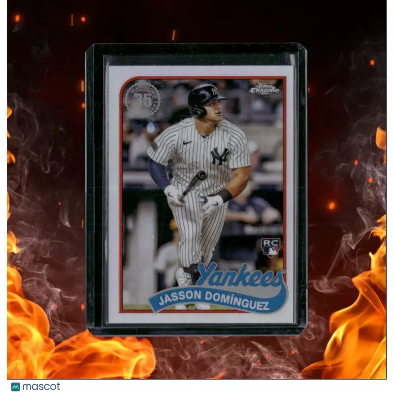 2024 Topps Chrome Jasson Dominguez Retro Refractor Rookie #89CB-12