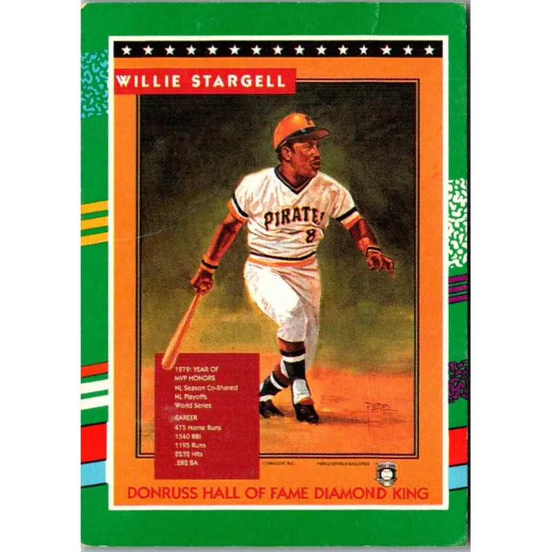 1991 Donruss Willie Stargell Puzzle #702