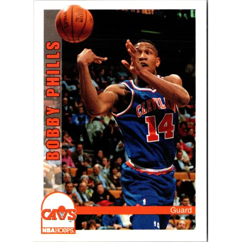 1992 Hoops Bobby Phills #367 Rookie