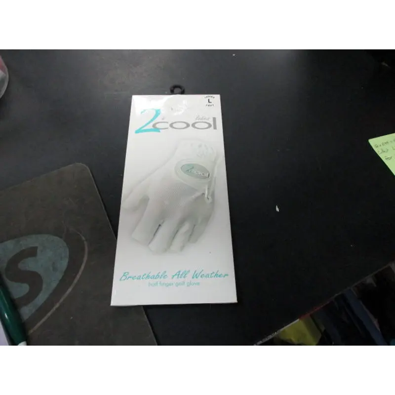 2 Cool Half Finger Ladies Left Large Golf Glove