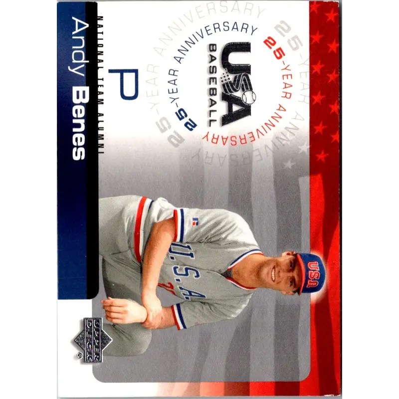 2004 Upper Deck USA 25th Anniversary Andy Benes #13