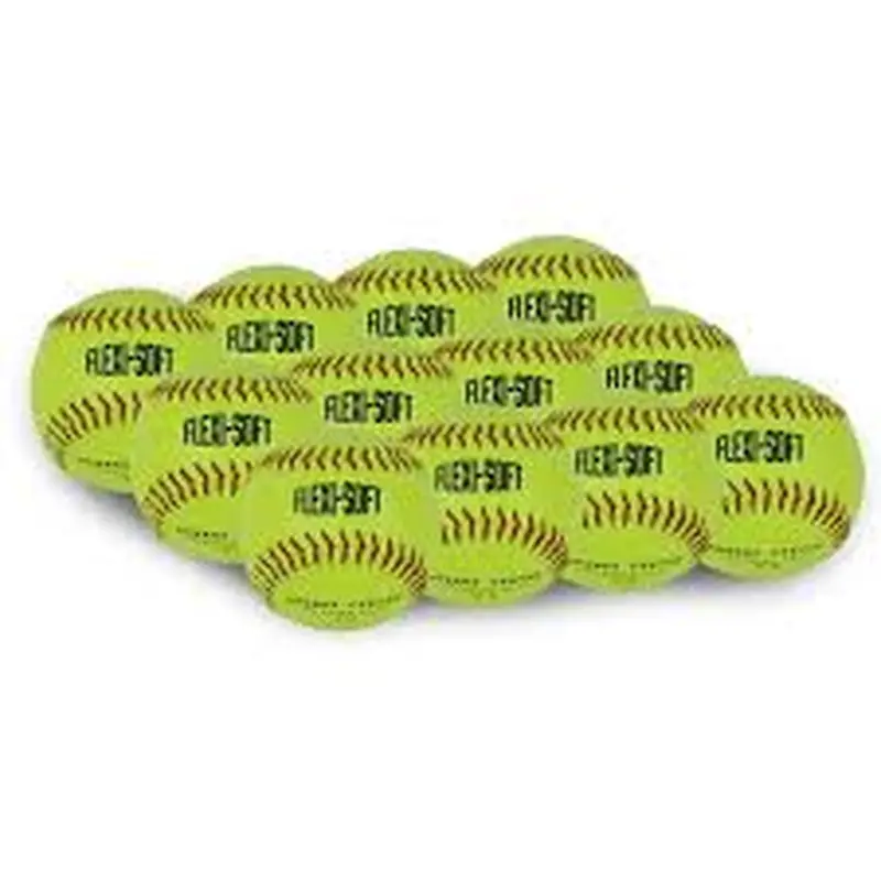 New PowerNet Flexi Soft Softballs - 11" Softball 12 Pack