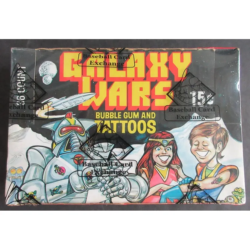 1973 Donruss Galaxy Wars Unopened Wax Box (BBCE)