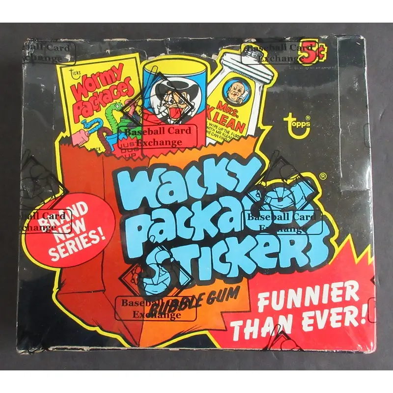 1975 Topps Wacky Packages Unopened Series 15 Wax Box (BBCE) (A14124)
