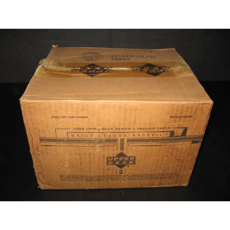 2002 Upper Deck Baseball Series 2 Case (Hobby) (12 Box)