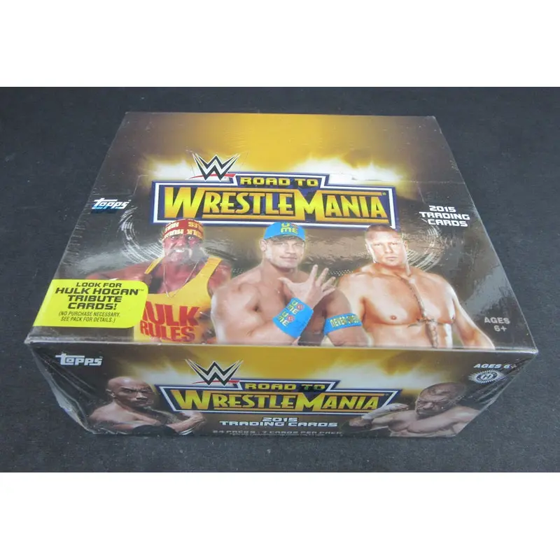 2015 Topps WWE Road To Wrestlemania Wrestling Cards Box (Hobby)