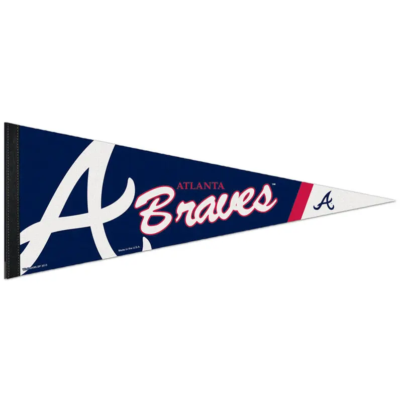 Atlanta Braves Official MLB Baseball Team Logo Premium Felt Pennant - Wincraft Inc.