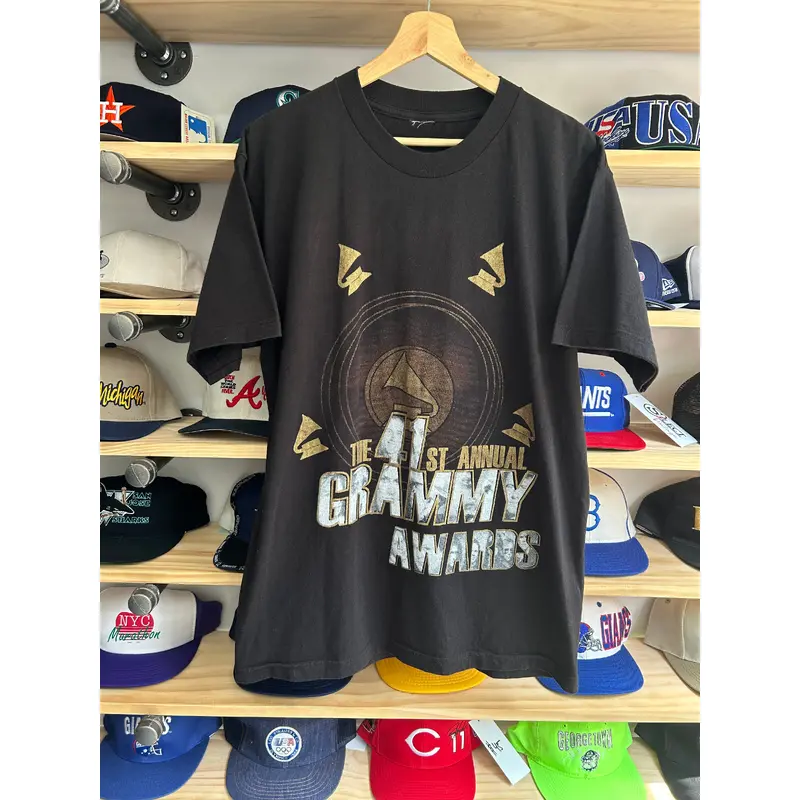 Vintage 1999 Grammy Awards Bootleg Tee Large