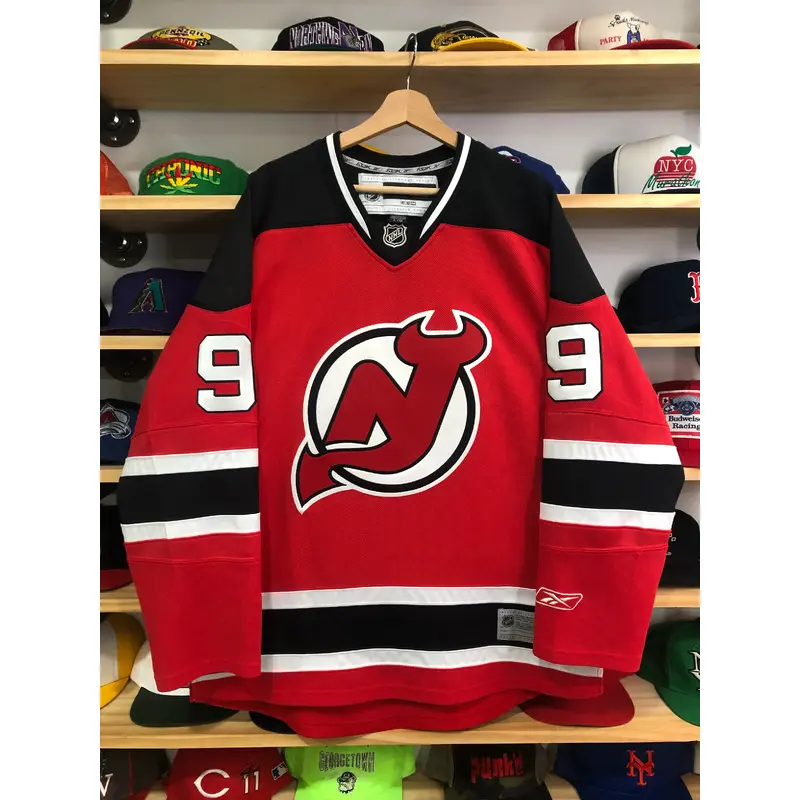Vintage Reebok New Jersey Devils Zach Parise Jersey Size Large