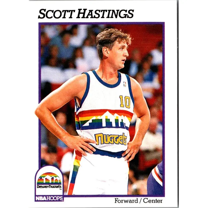 1991 Hoops Scott Hastings #358