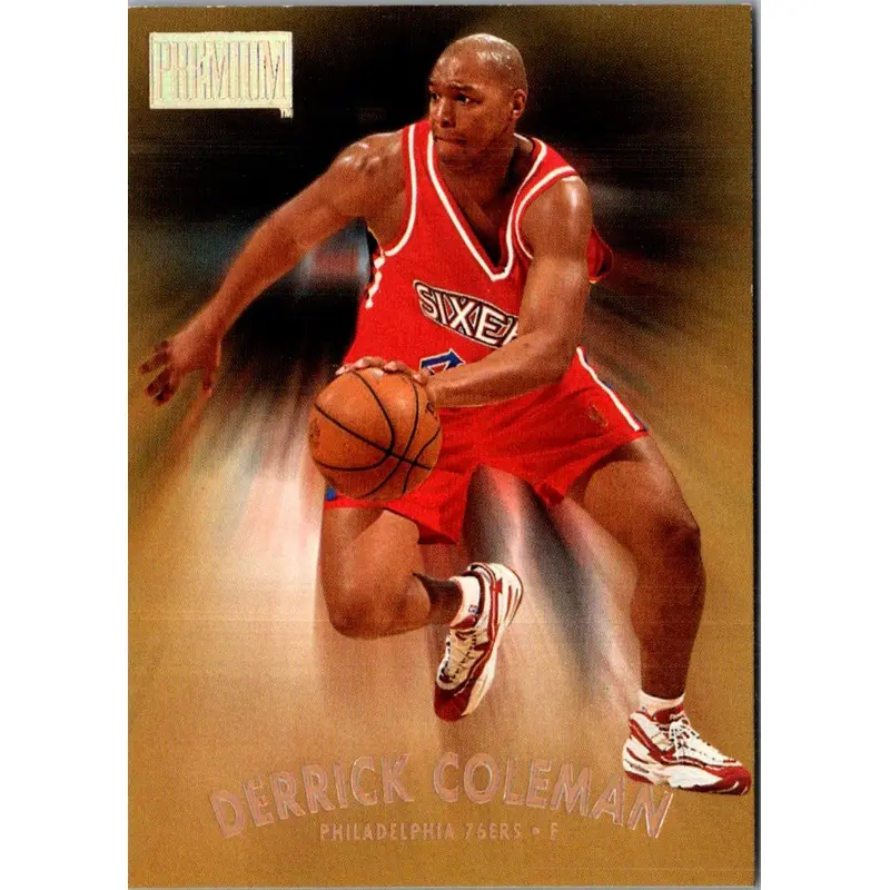 1997 SkyBox Premium Derrick Coleman #7