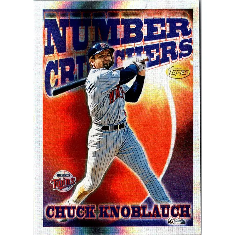 1997 Topps Season's Best Chuck Knoblauch #SB5
