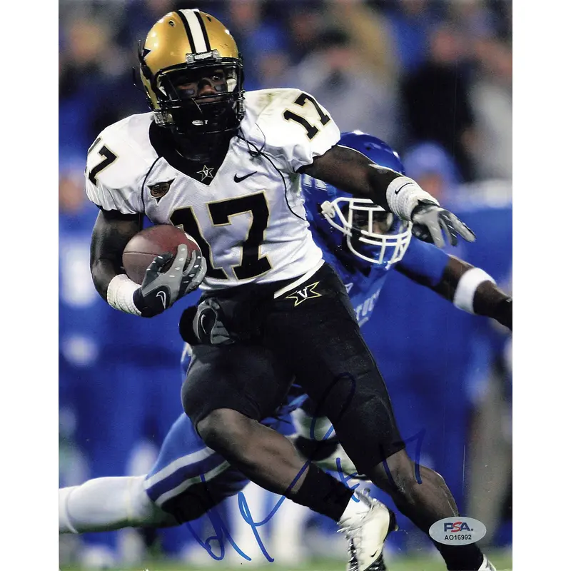 DJ MOORE Signed 8x10 photo PSA/DNA Vanderbilt Autographed