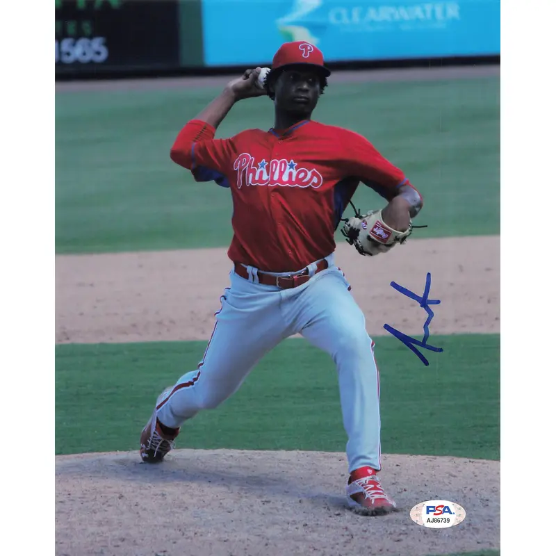 SIXTO SANCHEZ signed 8x10 photo PSA/DNA Philadelphia Phillies Autographed