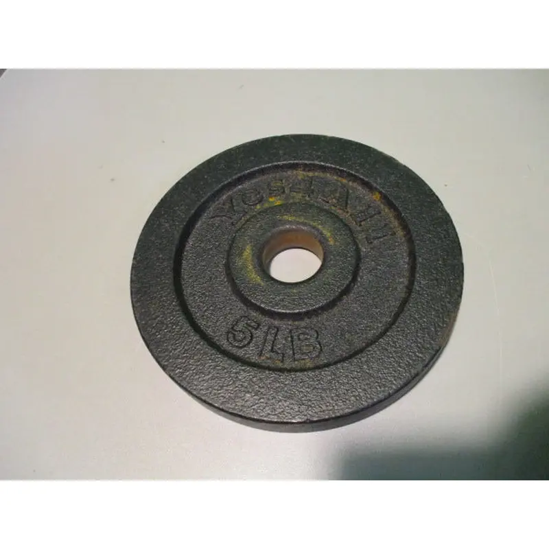 Used Yes 4 All 5LB Cast Iron Weight Plate