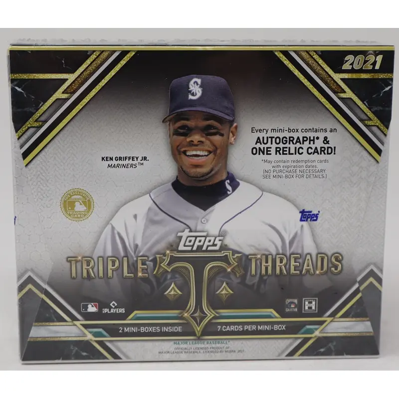 2021 Topps Triple Threads Baseball Box (Hobby) (2/1/7)