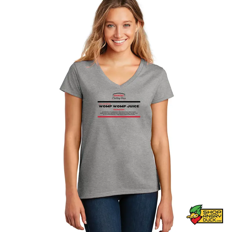Beer Money Womp Womp  Ladies V-Neck T-Shirt