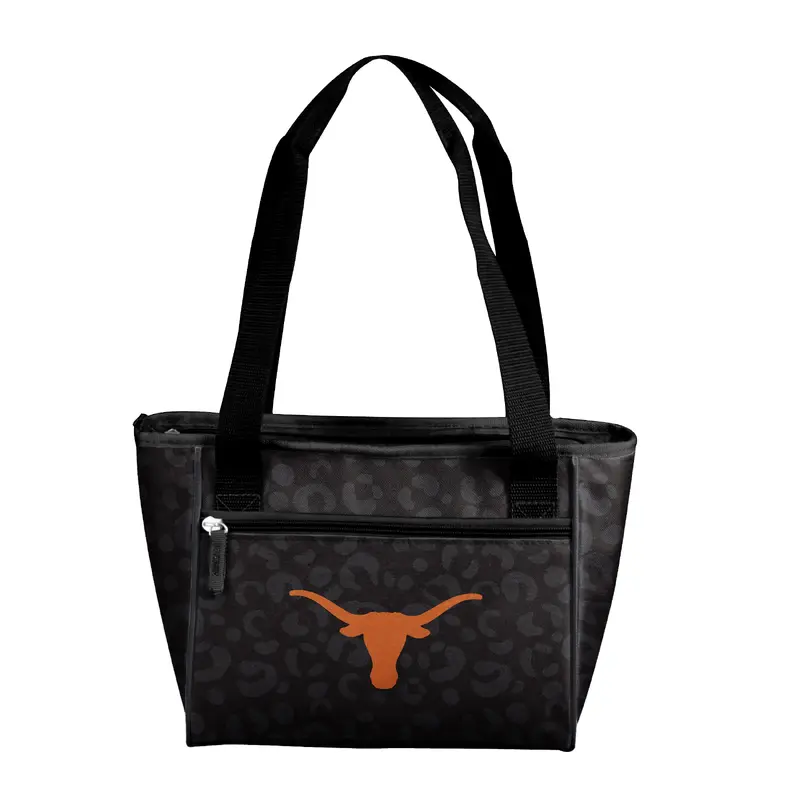 Texas Leopard Print 16 Can Cooler Tote