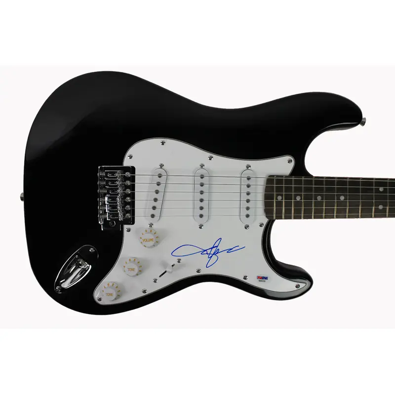 Toby Keith Authentic Signed Black Electric Guitar Autographed PSA/DNA #AA82233