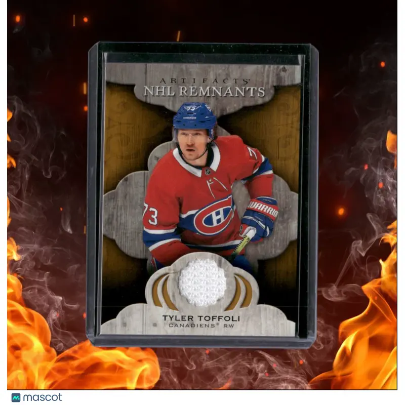 2021-22 Upper Deck Artifacts Tyler Toffoli NHL Remnants Jersey #NR-TT