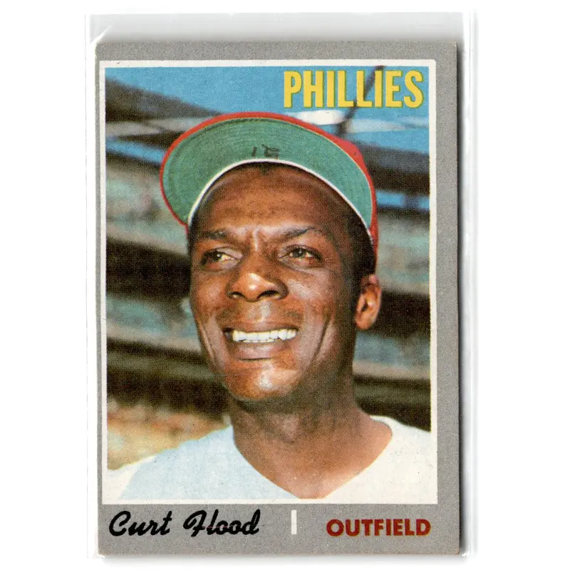 1970 Topps Curt Flood #360