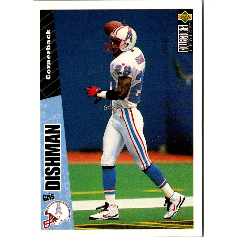 1996 Collector's Choice Cris Dishman #209