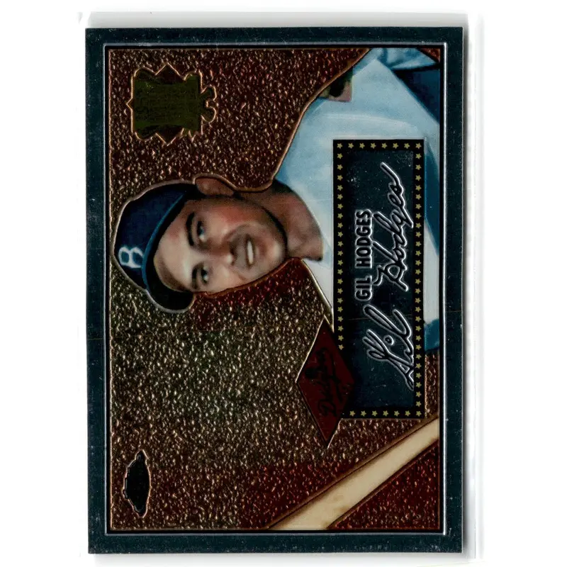 2003 Topps Vintage Embossed Gil Hodges #4