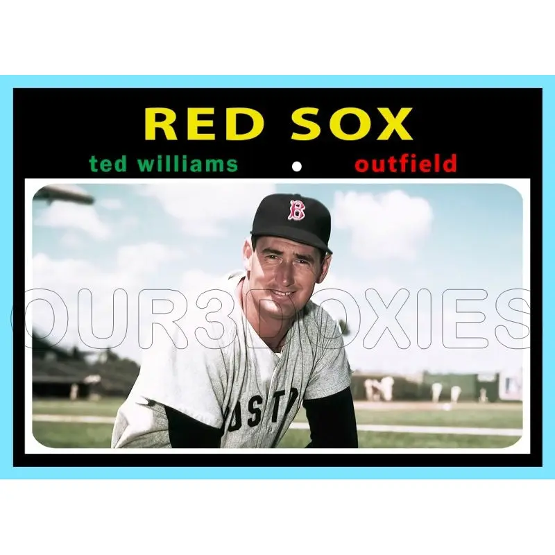 Ted Williams 1971 Topps Custom Card - 4615