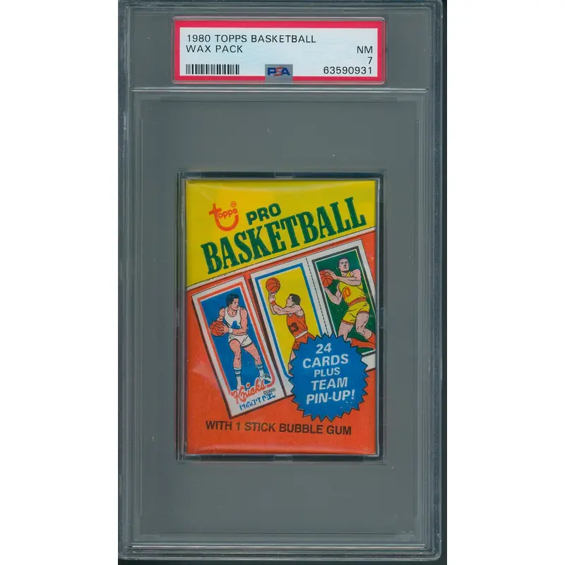 1973/74 OPC O-Pee-Chee Hockey Unopened Ser 1 Wax Pack PSA 9