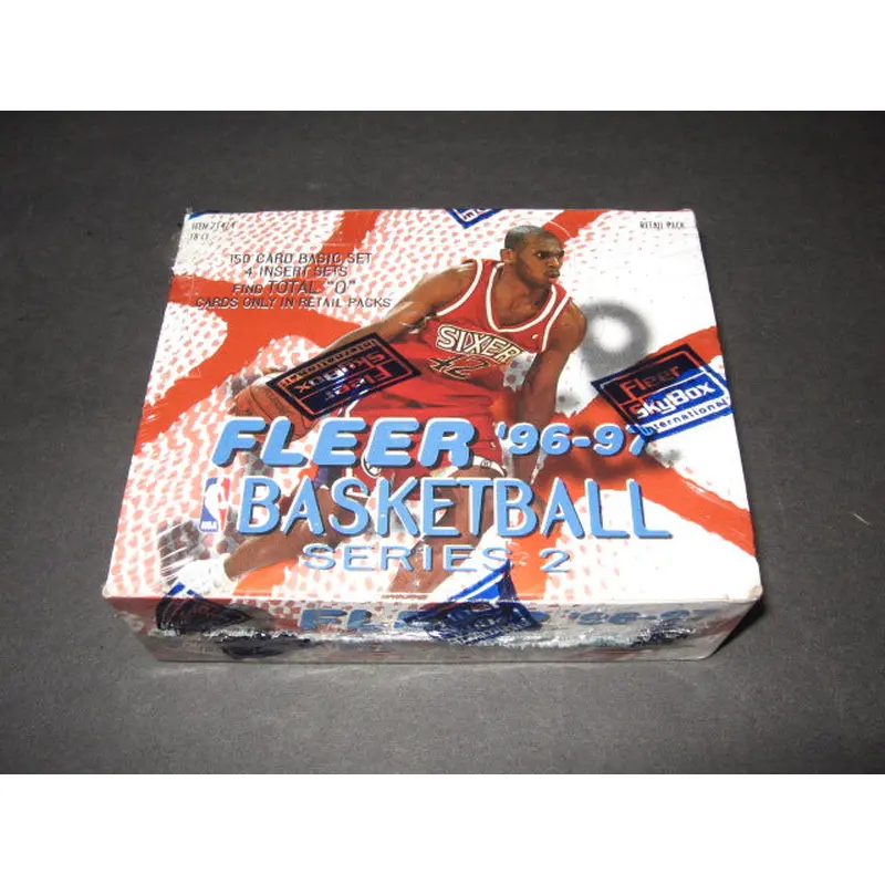 1996/97 Fleer Basketball Series 2 Box (Retail) (18/)