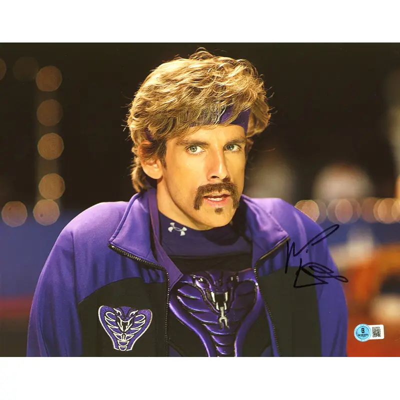 Ben Stiller Dodgeball Authentic Signed 11x14 Horizontal Photo BAS #BS20624