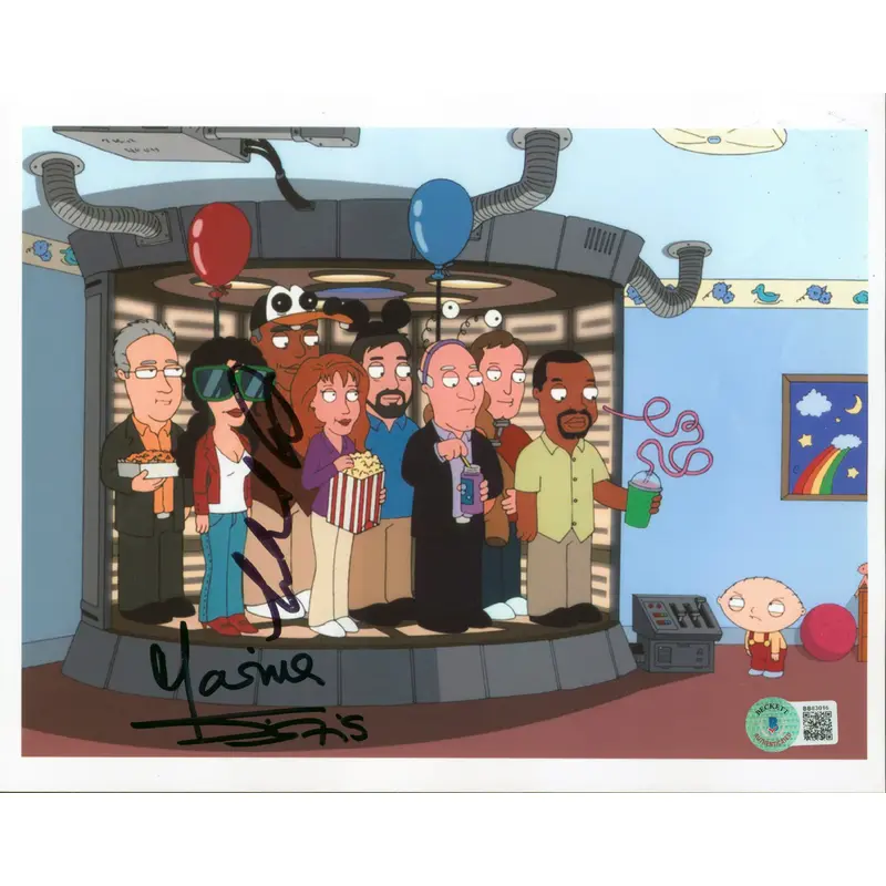 Marina Sirtis Family Guy Authentic Signed 8x10 Photo Autographed BAS #BB83016