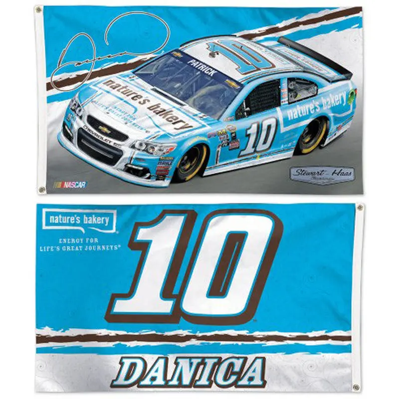 Danica Patrick Nature's Bakery #10 Official NASCAR Premium 2-Sided 3'x5' Flag - Wincraft