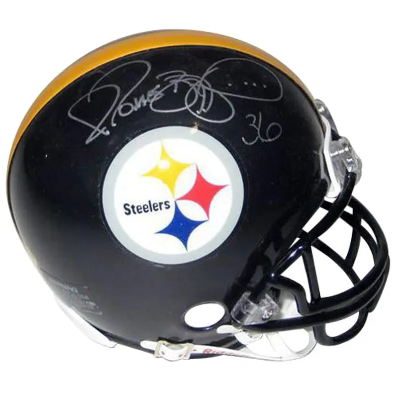 Jerome Bettis Autographed Pittsburgh Steelers Mini Helmet