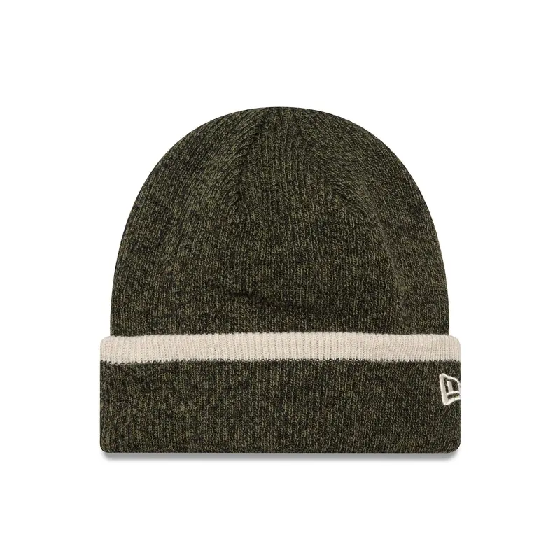 New Era Green Cuff Knit Beanie Hat