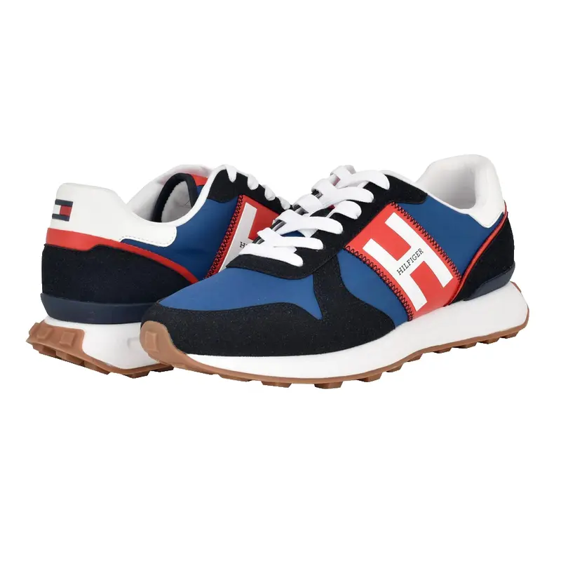 TOMMY HILFIGER SHOES MEN VASIM DARK BLUE  TMVASIM DBL01
