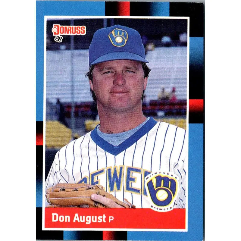 1988 Donruss Don August #602