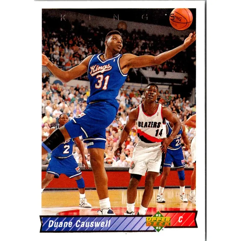 1992 Upper Deck Duane Causwell #207