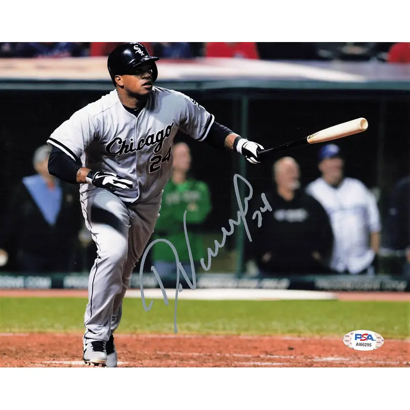 Dayan Viciedo signed 8x10 photo Chicago White Sox PSA/DNA Autographed