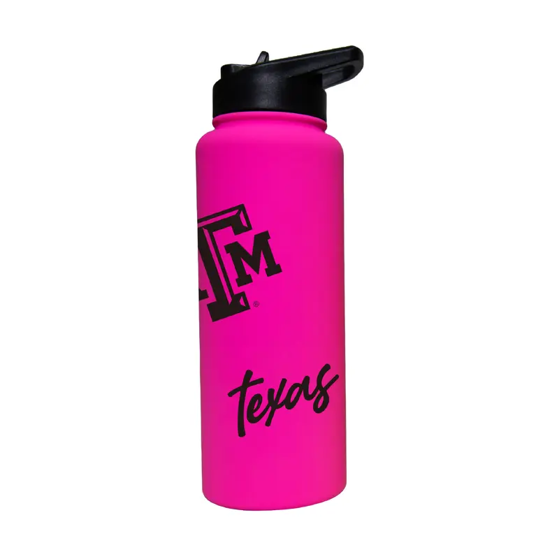 Texas A&M 34oz Electric Bold Soft Touch Quencher