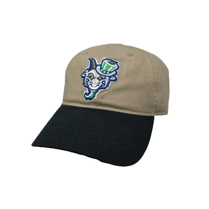 Hartford Yard Goats OC Sports Uncle Sam Khaki Adjustable